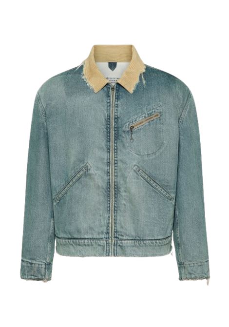 kaban jacket uomo blu MAISON MARGIELA | S50AM0636 S30383961